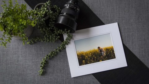 Premium Stay Flat Mat to suit a 5x7 print