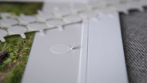 Adhesive Dots are easy to use: simply stick and peel
