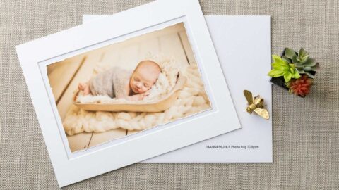 Hahnemuhle Photo Rag Torn Edge In Mat